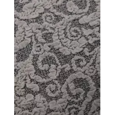 Чехол на кресло Жаккард серый