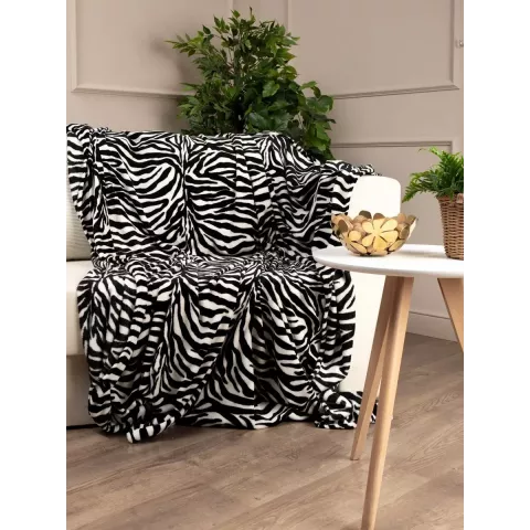 Плед TexRepublic Absolute “Шкура зебры”, 150х200