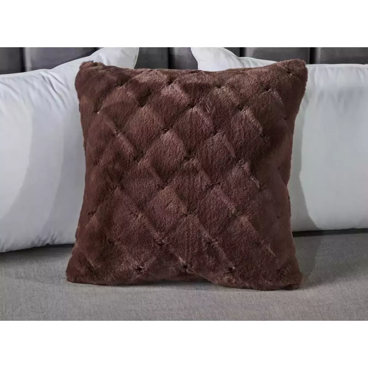 Декоративная наволочка Sofi De Marko "Бернард" (шоколад), 45х45