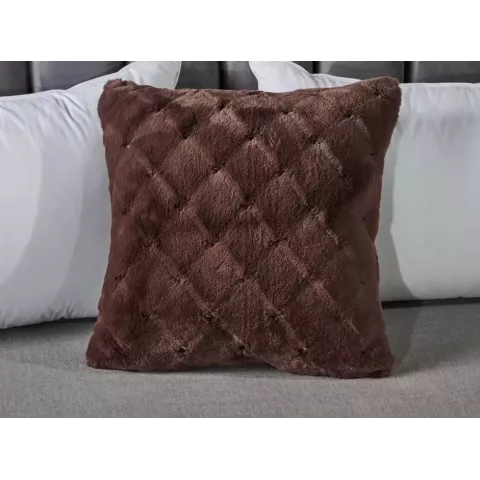 Декоративная наволочка Sofi De Marko "Бернард" (шоколад), 45х45