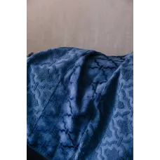 Махровое покрывало Karteks "Venesia" жаккард (синий), 160х220