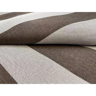 Покрывало Волшебная ночь "Рогожка" (зебра-кофе), 140х220