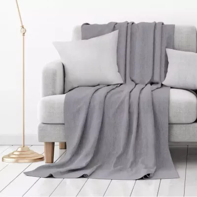 Покрывало Волшебная ночь "Рогожка" (базальт), 140х220