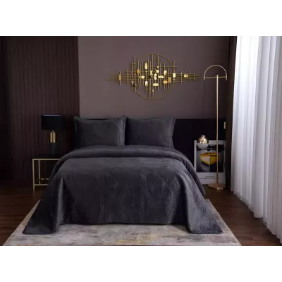 Покрывало Sofi De Marko “Ноэль” (антрацит), 240x260