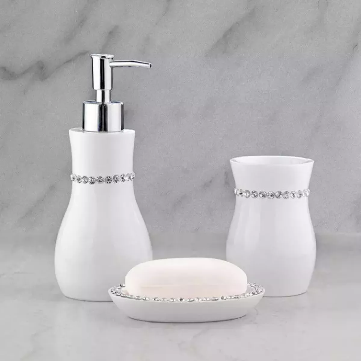 Набор для ванной Sofi de Marko “№23” (белый)