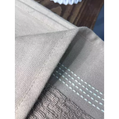 Махровое полотенце Comfort Life “Рольф” (мокко), 70×140