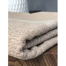 Махровое полотенце Comfort Life “Рольф” (мокко), 70×140