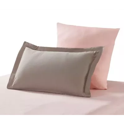 Комплект постельного белья Karteks "Сатин однотонный комбинированный" SK-005, 1.5 спальный