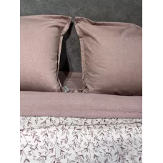 Комплект постельного белья DonCotton "Фланель-муслин" (веточки брусники), евро