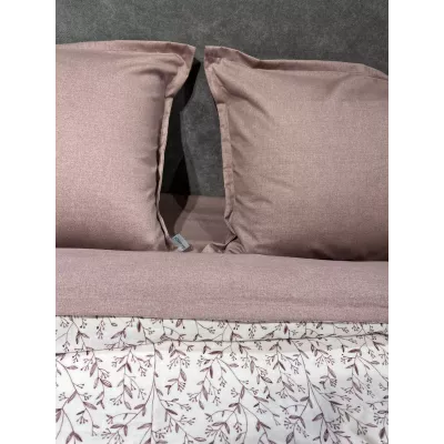 Комплект постельного белья DonCotton "Фланель-муслин" (веточки брусники), евро