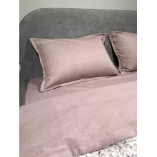 Комплект постельного белья DonCotton "Фланель-муслин" (веточки брусники), евро