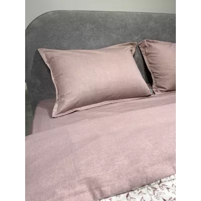 Комплект постельного белья DonCotton "Фланель-муслин" (веточки брусники), евро