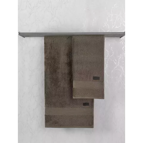 Махровое полотенце Sofi De Marko “Carlos” (кофе), 50x90