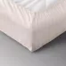 Простыня однотонная на резинке "Verossa" stripe (Antique White), 160х200х30