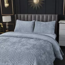 Покрывало Sofi De Marko “Фернанд” (серо-голубой), 240x260