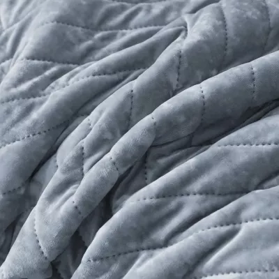 Покрывало Sofi De Marko “Фернанд” (серо-голубой), 240x260