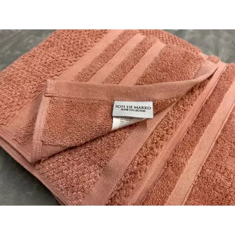 Махровое полотенце Sofi De Marko “Norman” (чайная роза), 50x90