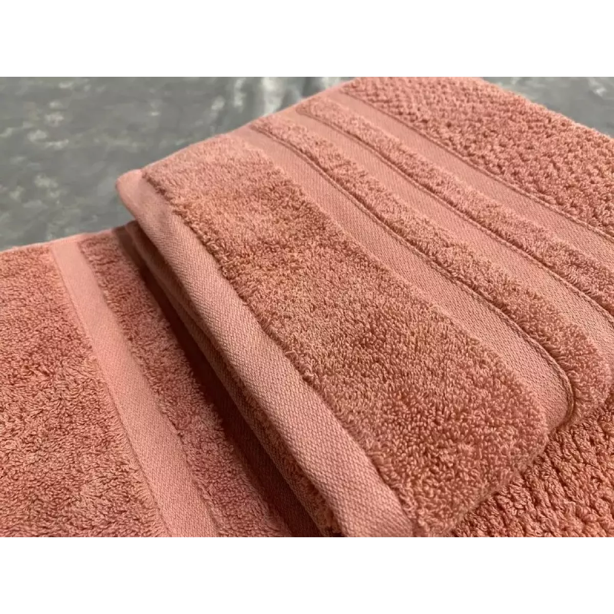 Махровое полотенце Sofi De Marko “Norman” (чайная роза), 50x90