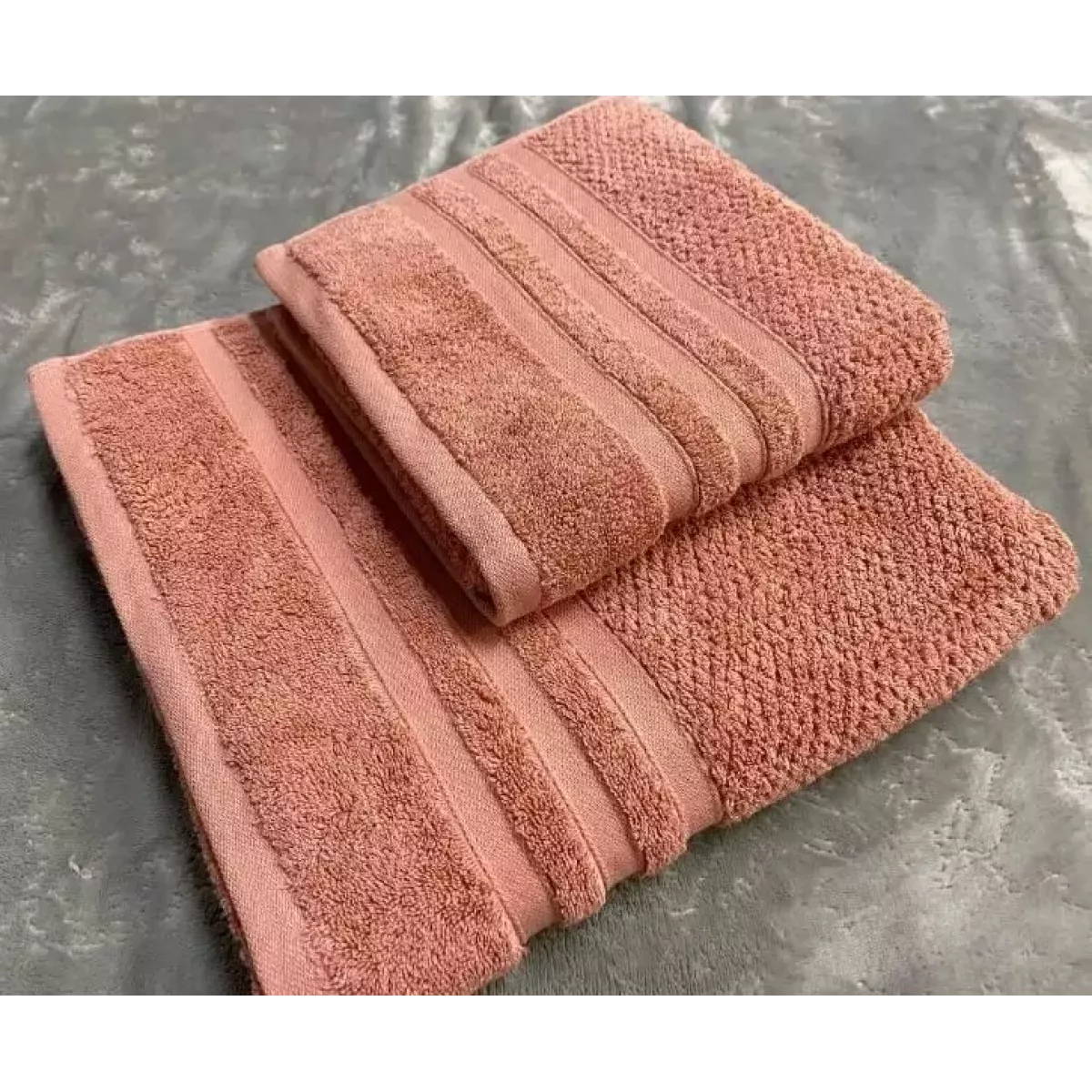 Махровое полотенце Sofi De Marko “Norman” (чайная роза), 50x90