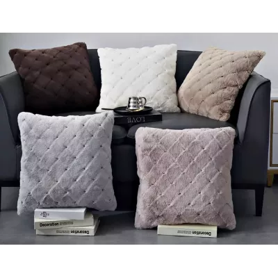 Декоративная наволочка Sofi De Marko "Бернард" (крем), 45х45