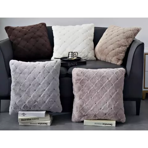 Декоративная наволочка Sofi De Marko "Бернард" (крем), 45х45