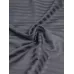 Пододеяльник DonCotton "Stripe Sateen" (графит) 200х220