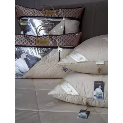 Подушка KAZANOV.A Luxury Antistress Collection Swans Down, 50x70