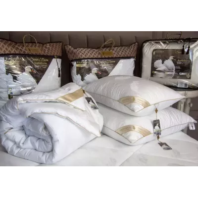 Подушка KAZANOV.A Luxury Antistress Collection Swans Down, 50x70