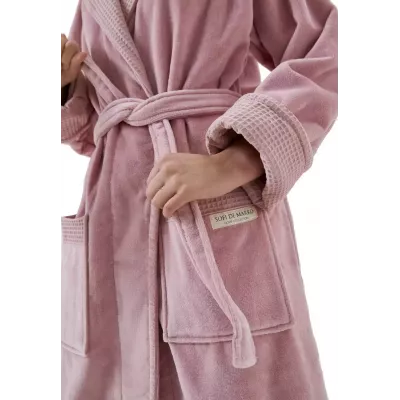 Халат махровый Sofi de Marko "Аделия" (лиловый)
