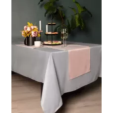 Скатерть Sofi de Marko "Серенити" (серая), 140х180