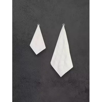 Махровое полотенце Sofi De Marko “Love” (крем), 50х90