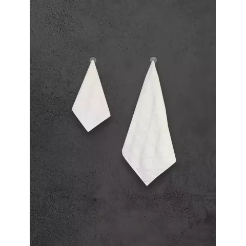 Махровое полотенце Sofi De Marko “Love” (крем), 50х90