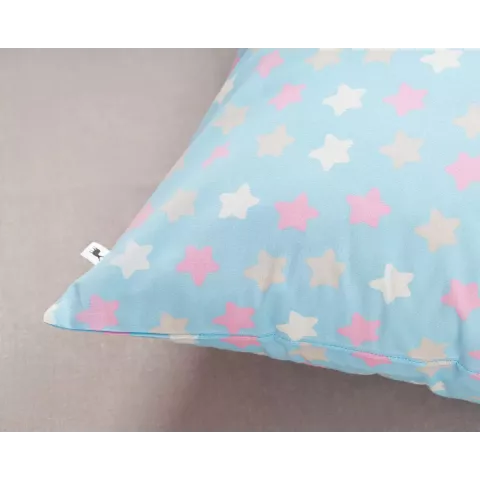 Комплект постельного белья Siberia Home “Звездочки” (синий), 1.5 спальный