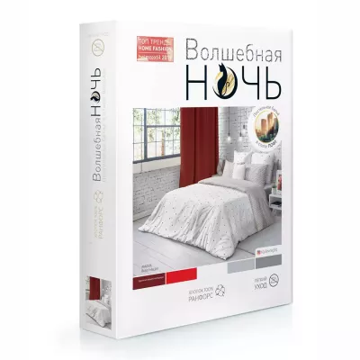 Комплект постельного белья Волшебная ночь "Amour", евро