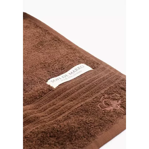 Комплект полотенец Sofi de marko “Nicole” (кофе), 50×90 и 70х140