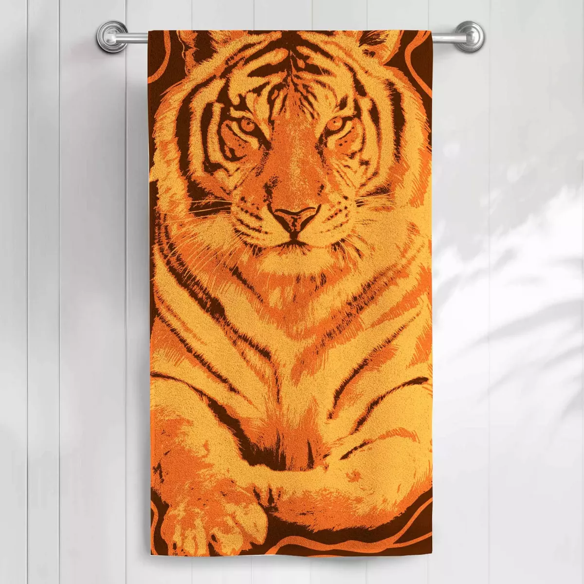 Махровое полотенце Самойловский текстиль "Тигр", 50х90