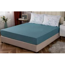 Комплект из простыни на резинке и наволочек Sofi De Marko "Римма", 180х200+50х70