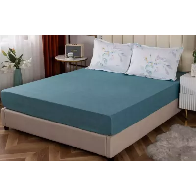 Комплект из простыни на резинке и наволочек Sofi De Marko "Римма", 180х200+50х70