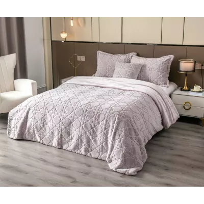 Покрывало Kazanov.a "Shinshilla Dori" (лаванда платина), 160х220