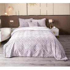 Покрывало Kazanov.a "Shinshilla Dori" (лаванда платина), 160х220