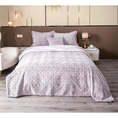 Покрывало Kazanov.a "Shinshilla Dori" (лаванда платина), 160х220