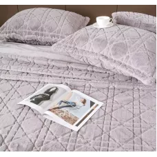 Покрывало Kazanov.a "Shinshilla Dori" (лаванда платина), 160х220