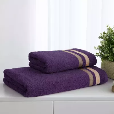 Махровое полотенце Самойловский текстиль "Исландия" (баклажан), 100х150