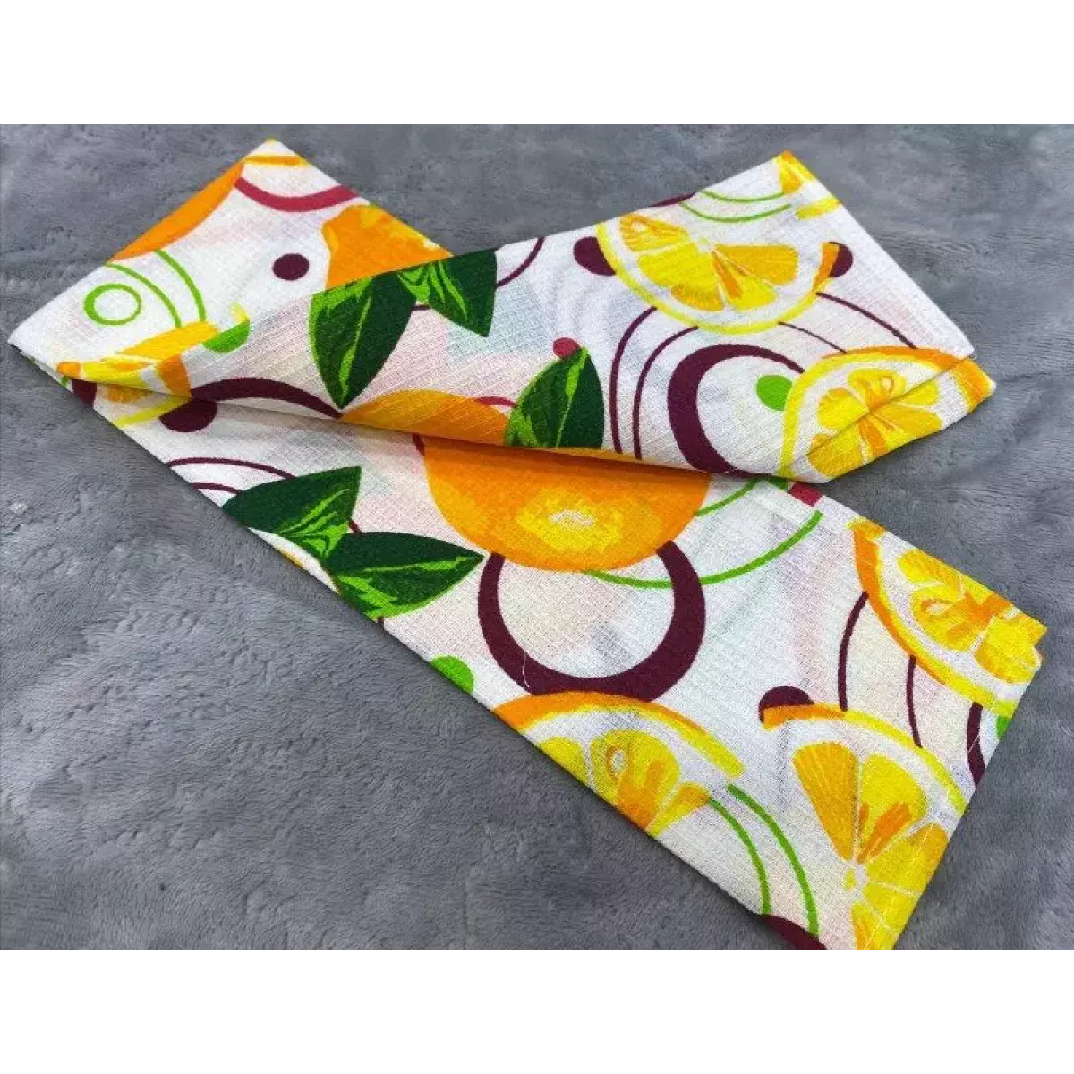 Вафельное полотенце Солнечный Дом "Лимоны", 40х70