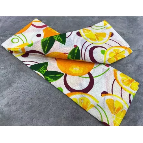 Вафельное полотенце Солнечный Дом "Лимоны", 40х70