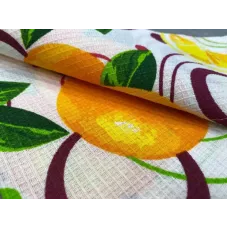 Вафельное полотенце Солнечный Дом "Лимоны", 40х70