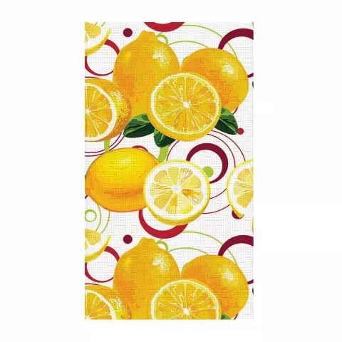 Вафельное полотенце Солнечный Дом "Лимоны", 40х70