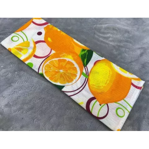 Вафельное полотенце Солнечный Дом "Лимоны", 40х70