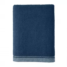 Махровое полотенце банное Verossa “Fjord” (Темно-лазурный), 70х140