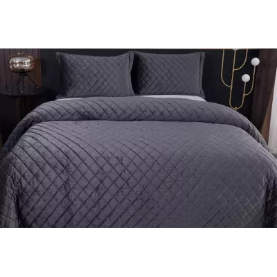 Покрывало Sofi De Marko “Натаниэль” (антрацит), 160x220